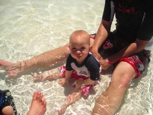 Damian at the Pool